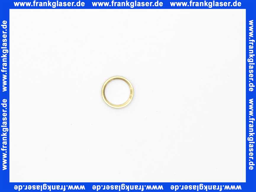 48101140287 Weishaupt Stützring für Montageventil-Manometer WTC-A