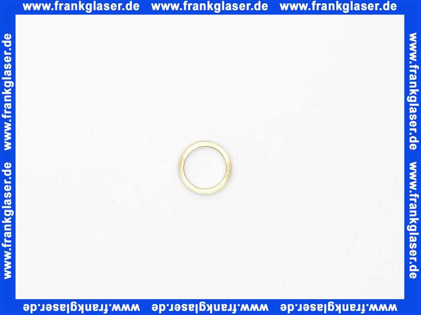 48101140287 Weishaupt Stützring für Montageventil-Manometer WTC-A