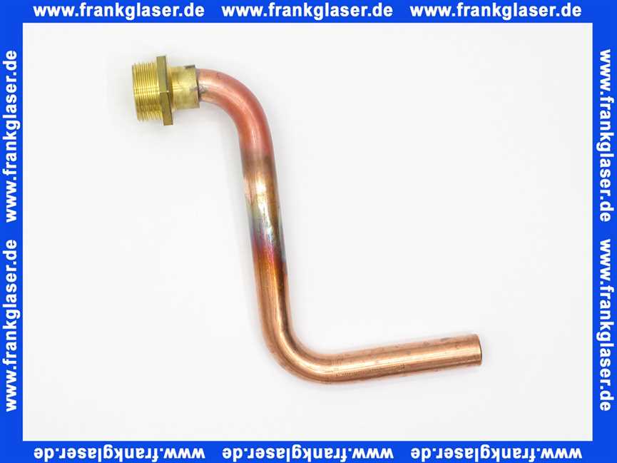 48101240062 Weishaupt Anschlussrohr Rücklauf Speicher WTC 15/25-A-W