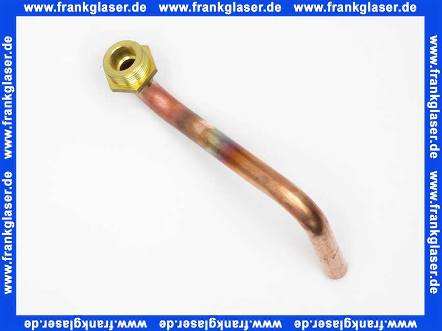 48101240062 Weishaupt Anschlussrohr Rücklauf Speicher WTC 15/25-A-W