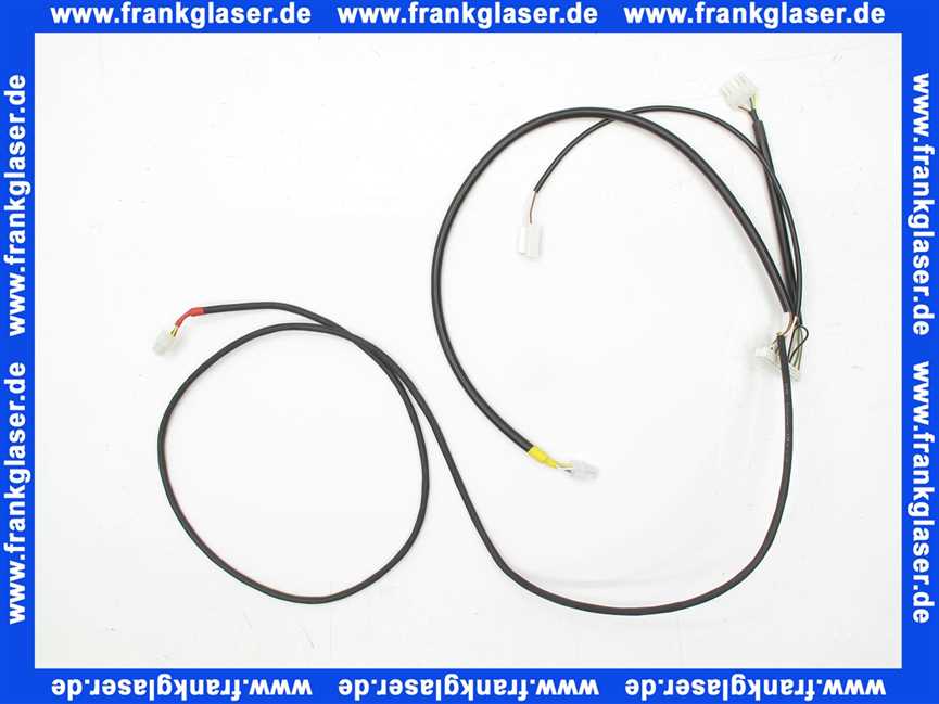 48101522052 Weishaupt Kabelbaum ST18 Gebläse-Vorlauffühler- Abgasfühler-Gasaktor WTC 15/25-K