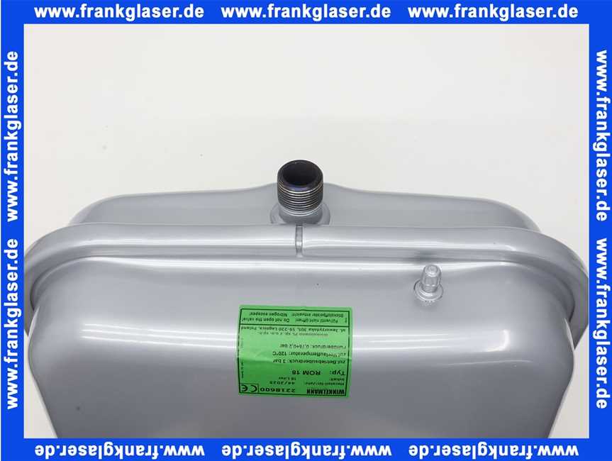 48101540017 Weishaupt Ausdehnungsgefäß WTC 15/25-K