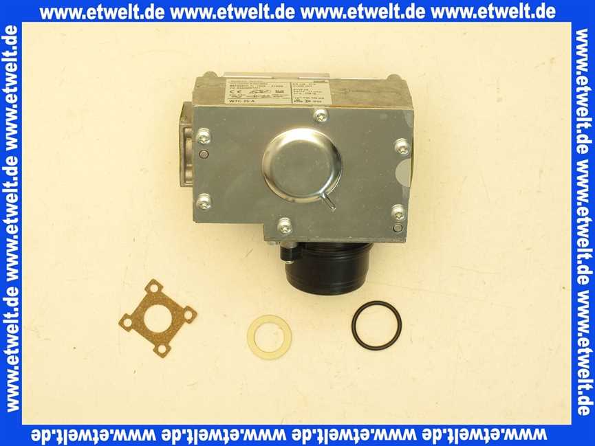 48111130222 Weishaupt Compakt-Gaskombiventil WTC 25-A mit Dichtungen u. O-Ring - Ersatzteil -