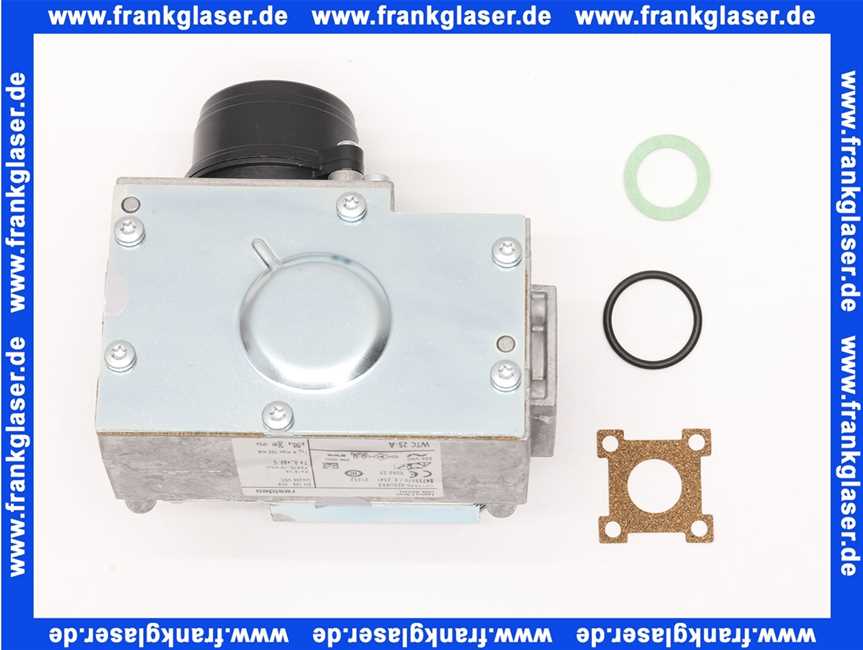 48111130222 Weishaupt Compakt-Gaskombiventil WTC 25-A mit Dichtungen u. O-Ring - Ersatzteil -