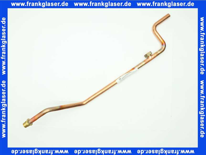 48111140062 Weishaupt Anschlussrohr Vorlauf mit Steckanschluss WTC 25/32-A