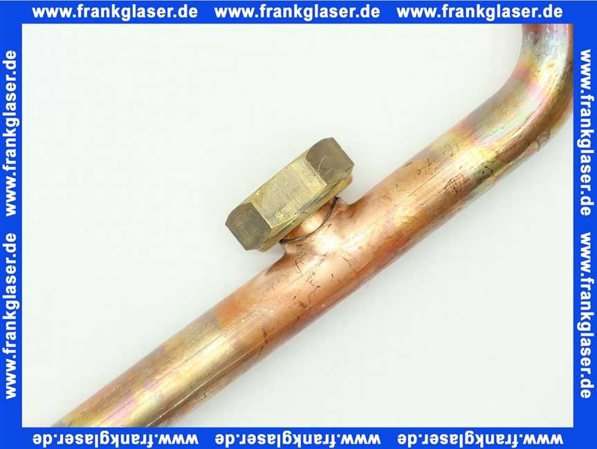 48111140062 Weishaupt Anschlussrohr Vorlauf mit Steckanschluss WTC 25/32-A