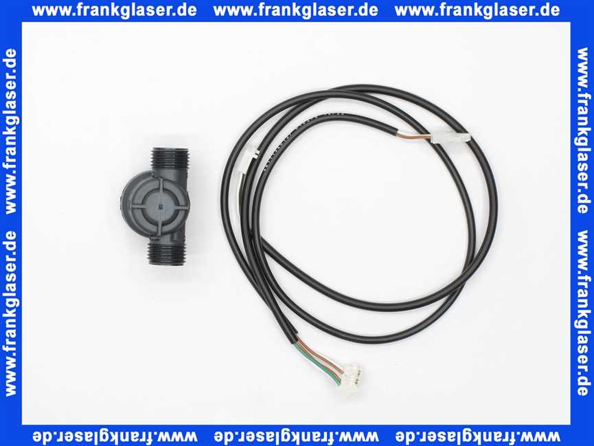 48111340122 Weishaupt Wasserströmungssensor WTC 25-A Ausf. C mit Steckerkabel - Ersatzteil -