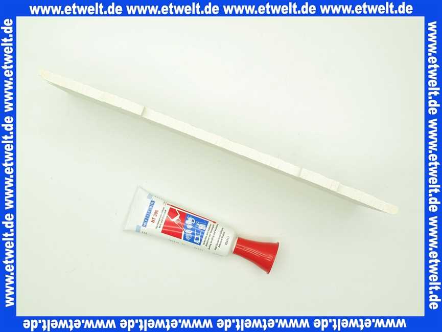 48121130712 Weishaupt Isolierung-Set Abdeckplatte unten