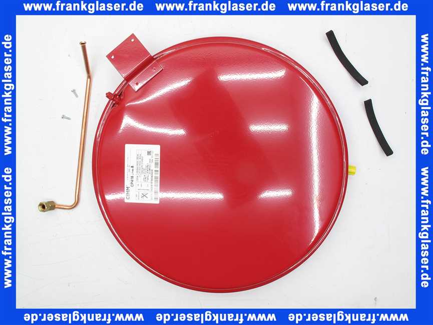 48121140492 Weishaupt Umrüst-Set Ausdehnungsgefäß 8 Liter für WTC 25 N/F