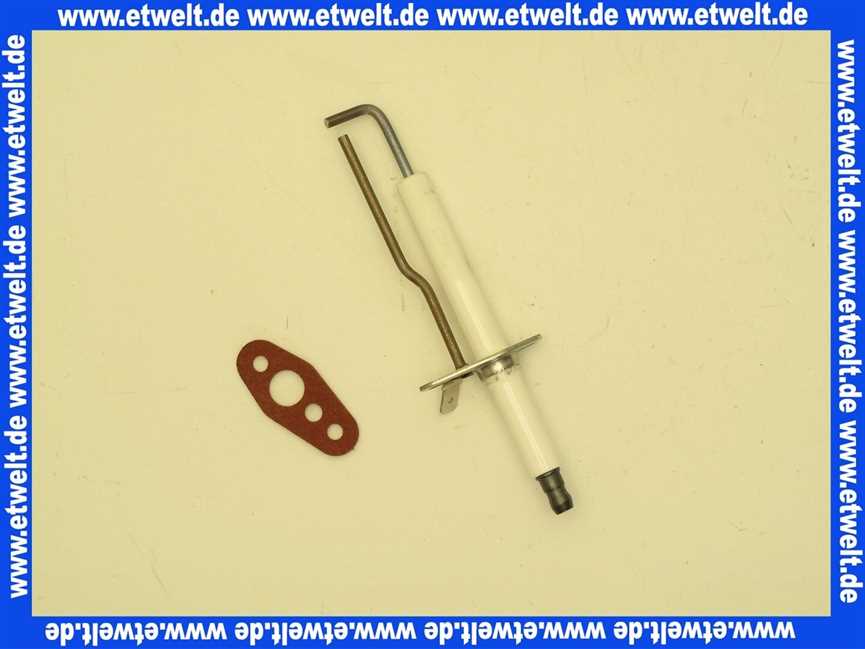48140130162 Weishaupt Zündelektrode WTC 45/60-A mit Dichtung - Ersatz -