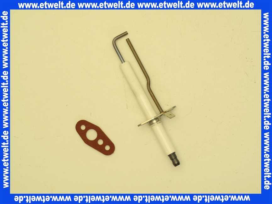 48140130162 Weishaupt Zündelektrode WTC 45/60-A mit Dichtung - Ersatz -