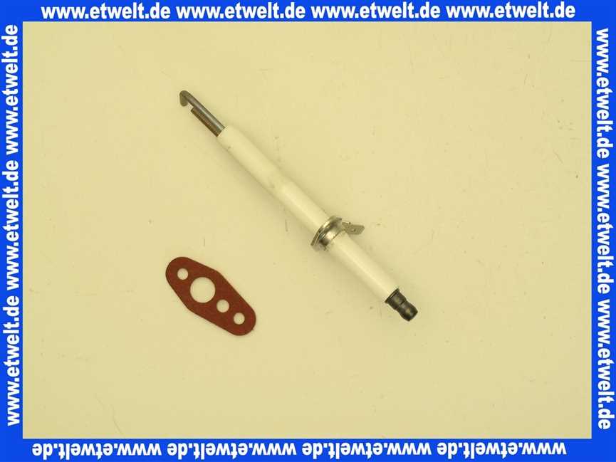 48140130162 Weishaupt Zündelektrode WTC 45/60-A mit Dichtung - Ersatz -