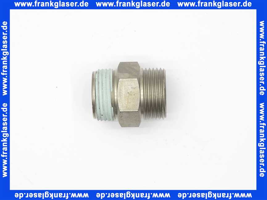 48140130197 Weishaupt Doppelnippel R1A x G1A x 44
