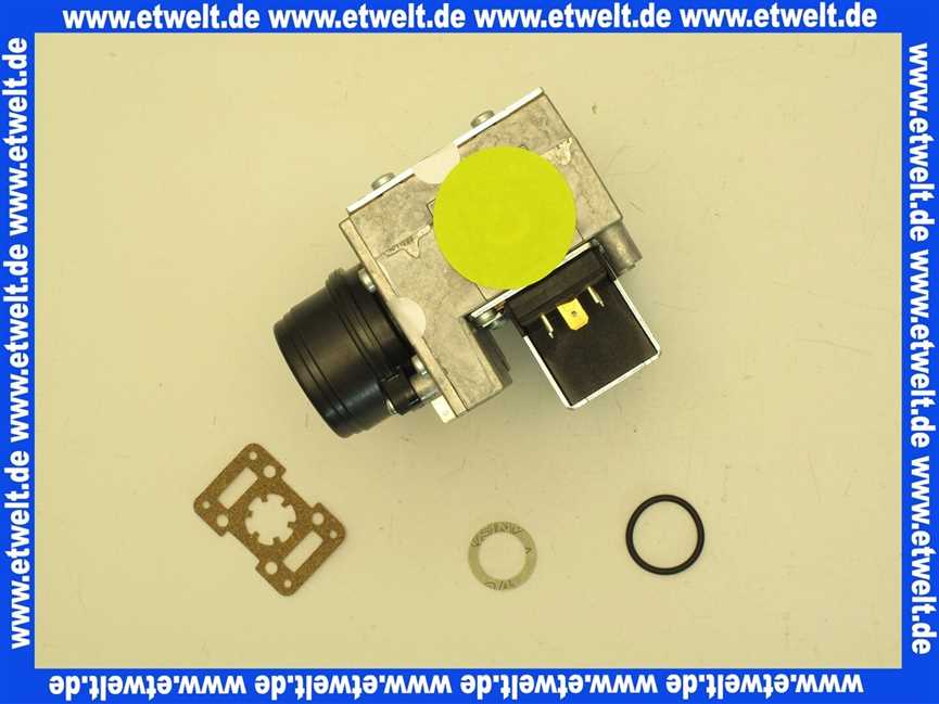 48140130222 Weishaupt Compakt-Gaskombiventil WTC 45-A mit Dichtungen u. O-Ring - Ersatzteil -