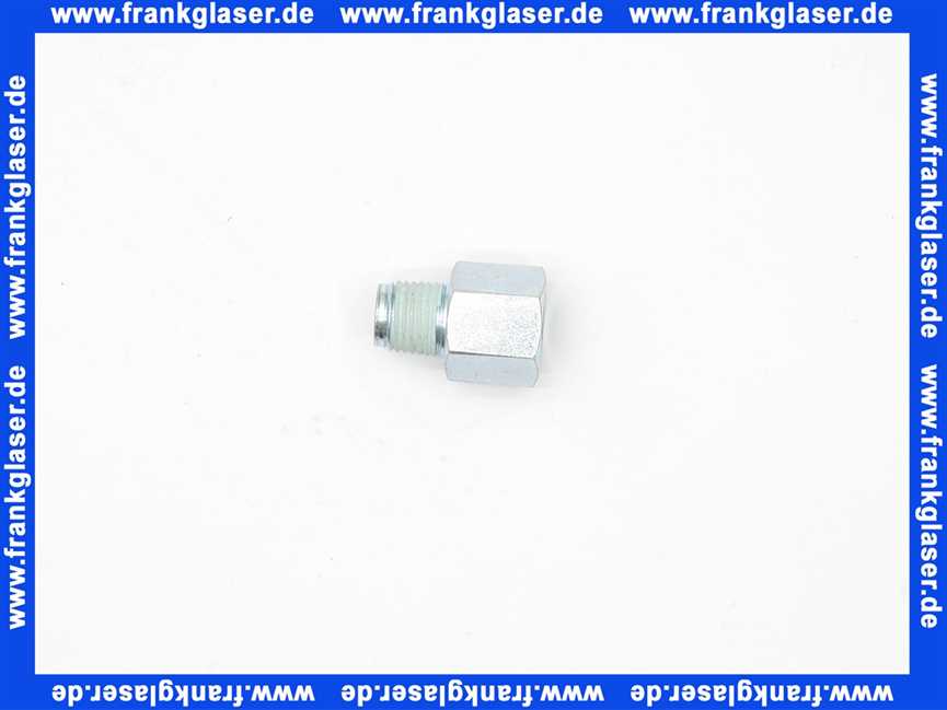 48140130437 Weishaupt Doppelnippel G 1/4I x R 1/4A x 28 SW19 WTC 45/60-A Anschluss Wassermangelsch.