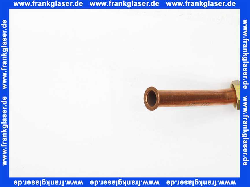 48160140042 Weishaupt Anschlussrohr RL Pumpe-Verteiler WTC 60-A Ausf. H