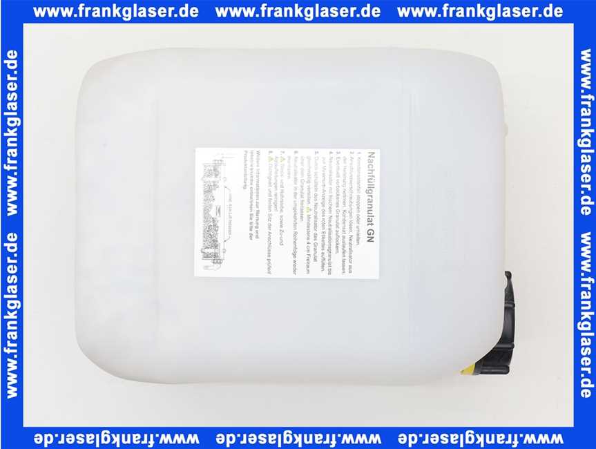 Weishaupt Nachfüll-Granulat GN 6kg für Neutralisationseinrichtungen 48200000307
