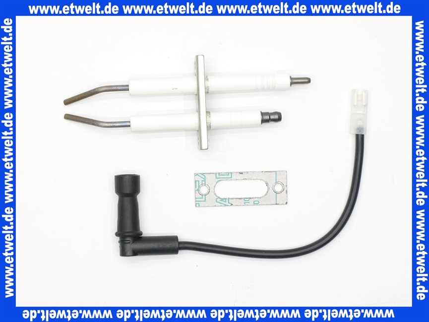 48200130262 Weishaupt Zündelektrode WTC-GB-A mit Dichtung - Ersatz -