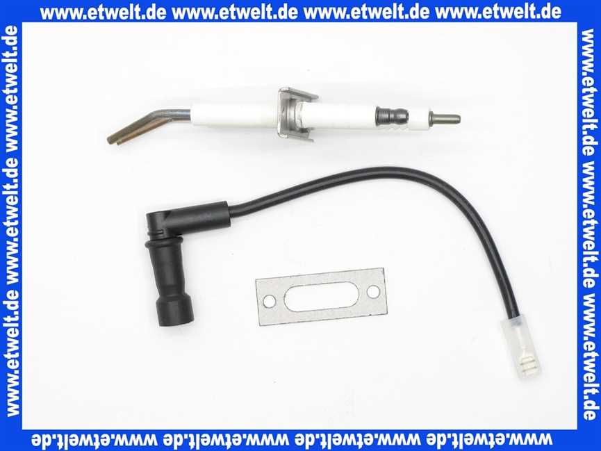 48200130262 Weishaupt Zündelektrode WTC-GB-A mit Dichtung - Ersatz -