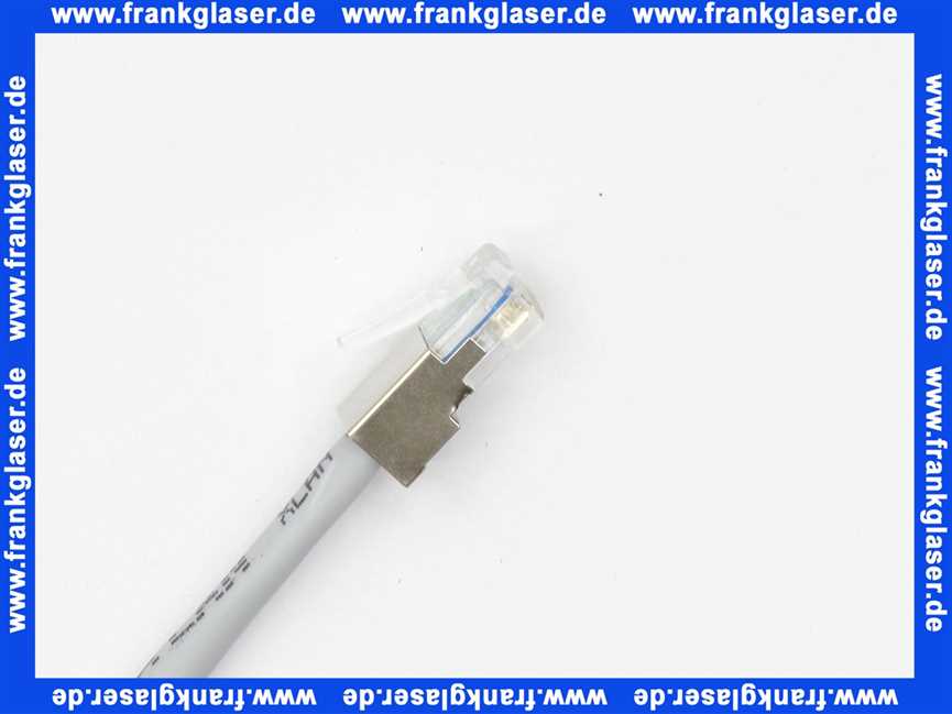 48300000237 Weishaupt CAN-Bus-Leitung RJ11 0,6 m lang 4-polig, geschirmt