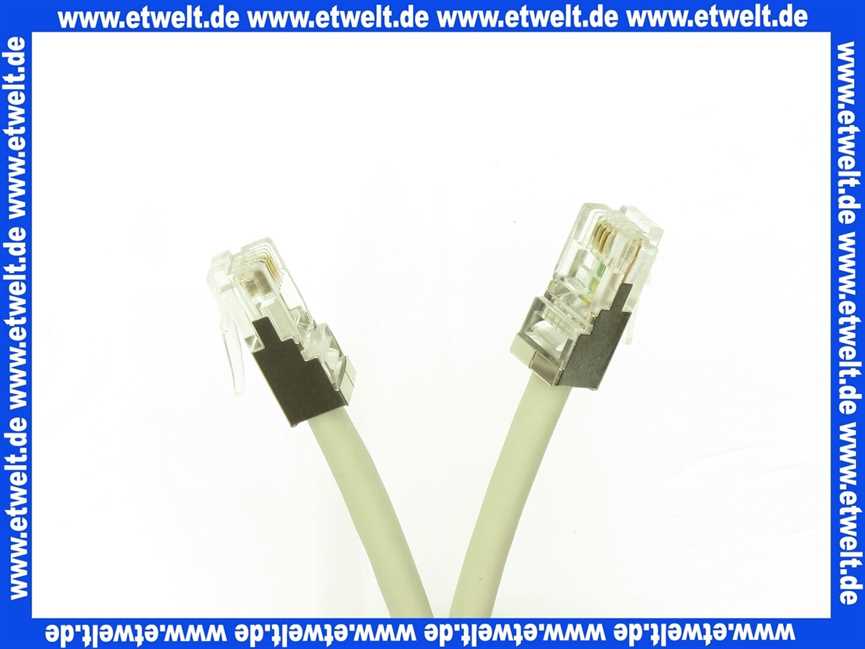 48300000257 Weishaupt CAN-Bus-Leitung RJ11 2 m lang 4-polig, geschirmt