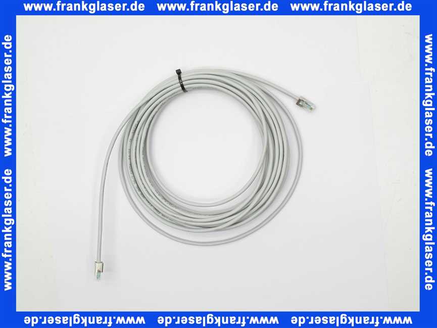 48300000297 Weishaupt CAN-Bus-Leitung RJ11 10 m lang 4-polig, geschirmt