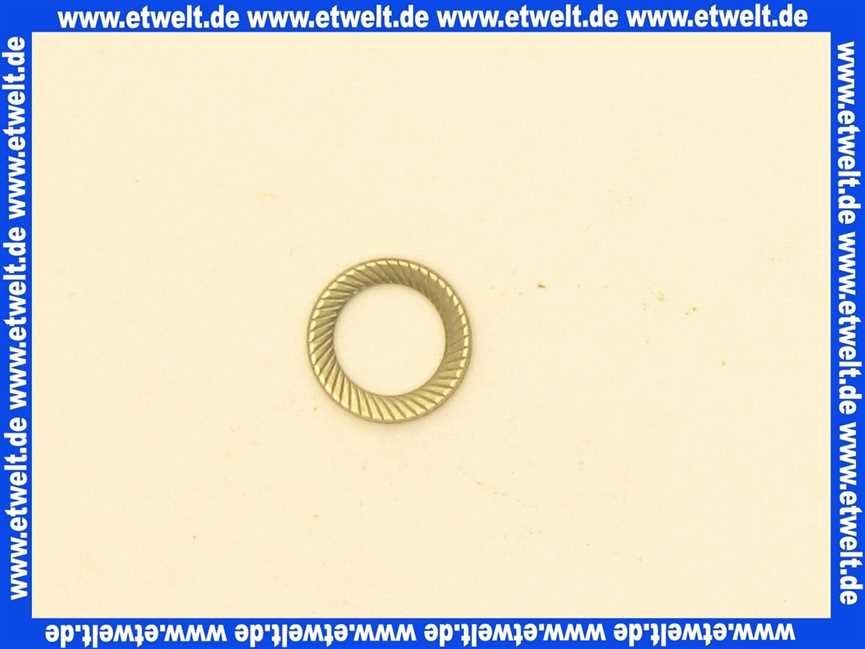 490014 Weishaupt Sicherungsscheibe M 6 X5CrNi1810