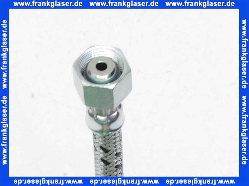 Weishaupt Ölschlauch DN 4, einseitig Rohrbogen AD 6, anders. Überwurfm. G 3/8491125