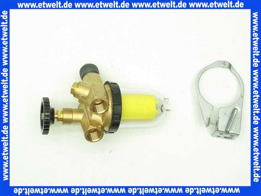 493538 Weishaupt Filter DN15 mit Rücklaufzuführung für Heizöl