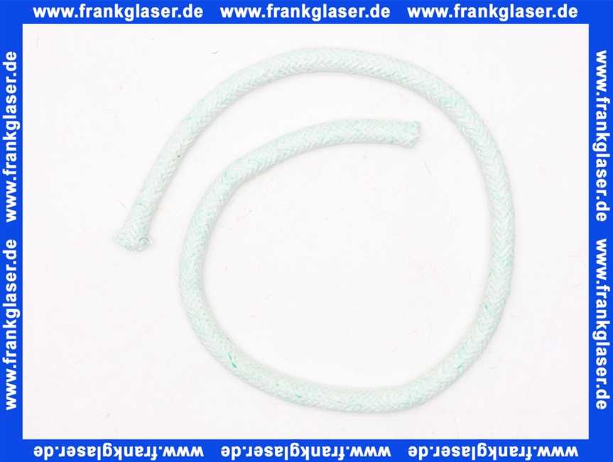 499225 Weishaupt Dichtschnur 15 mm aus keramischen Fasern Pyrostop Rope E 2011 asbestfrei