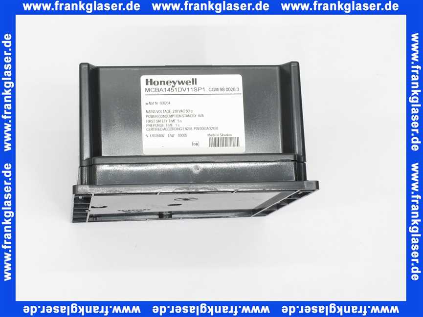 600234 Weishaupt Feuerungsautomat MCBA1451D-V1.1 220-240V 50-60Hz Programm HR 5G3
