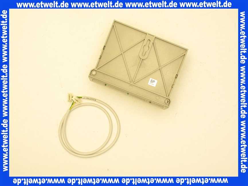 600388 Weishaupt Leistungsrückmeldung DLU01 V1.20 230V AC -15% +10% 50/60Hz mit Verbindungskabel