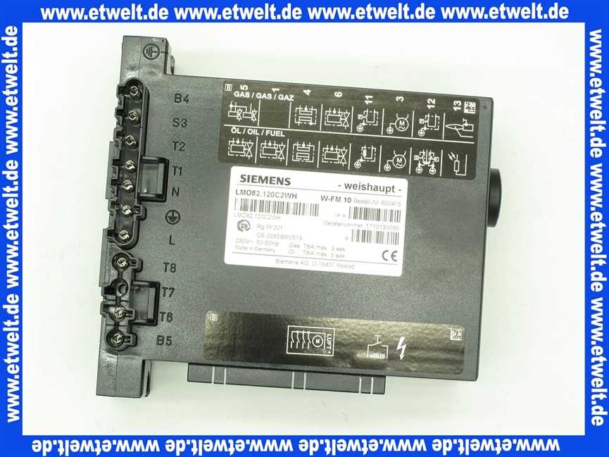 600475 Weishaupt Feuerungsmanager W-FM10 230V Serie C 50/60Hz
