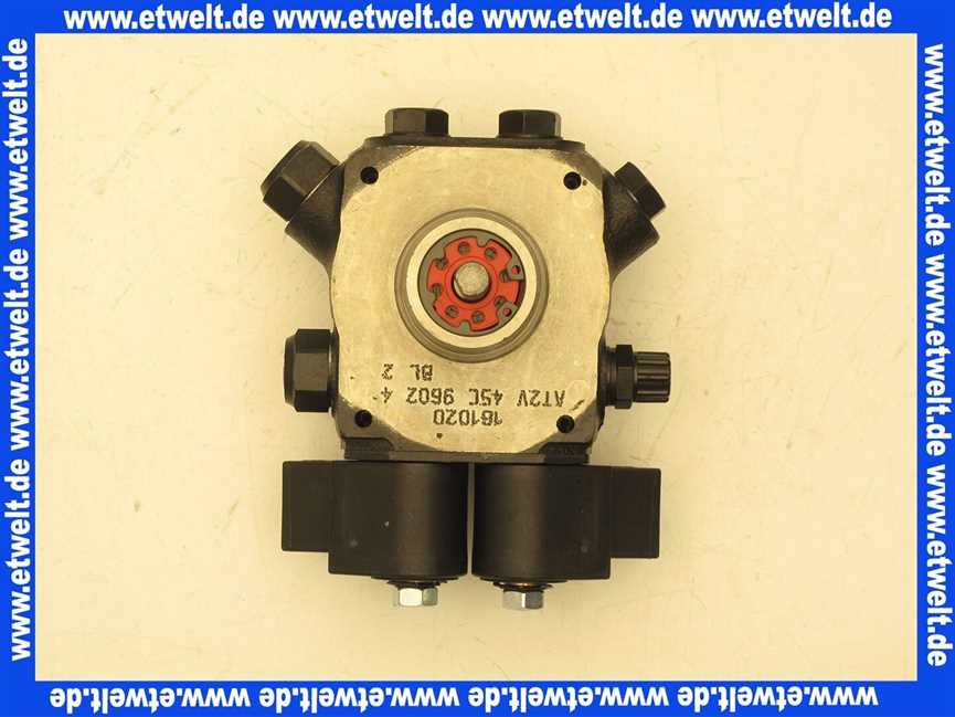 601865 Weishaupt Pumpe AT2V45C 9602 4P0700