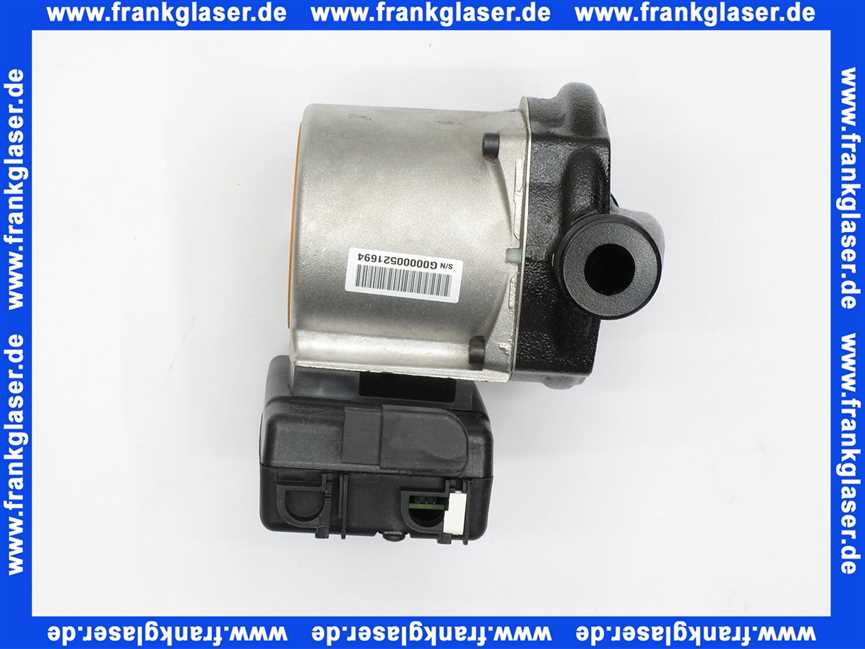 601876 Weishaupt Umwälzpumpe Grundfos Solar PM2 15-145 ohne Verschraubung Baulänge 130 mm