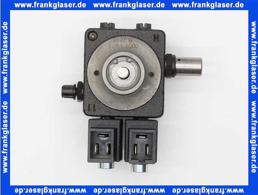 Weishaupt Pumpe BFP 52E L3 R2 Bio 30 (mit Viton- Dichtungen) für Kerosin, Heizöl EL+Bio30 601948