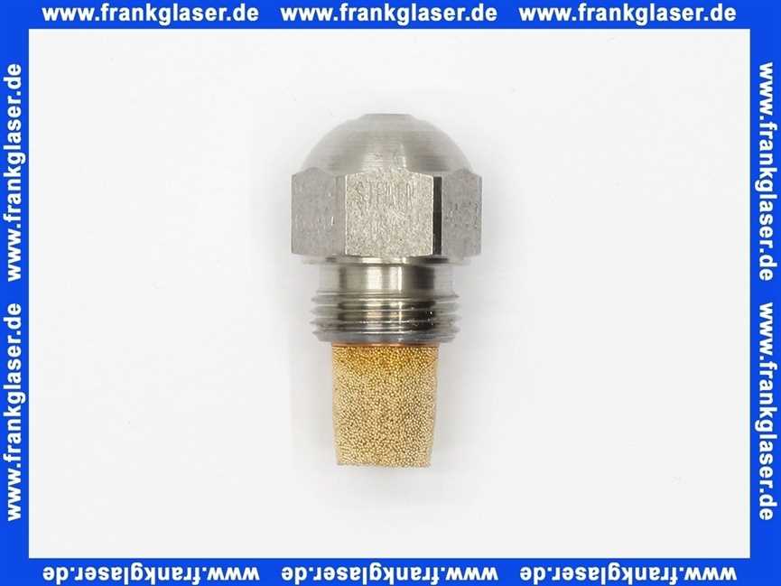 602125 Weishaupt Düse S 60 1,75 GPH Steinen mit Filter