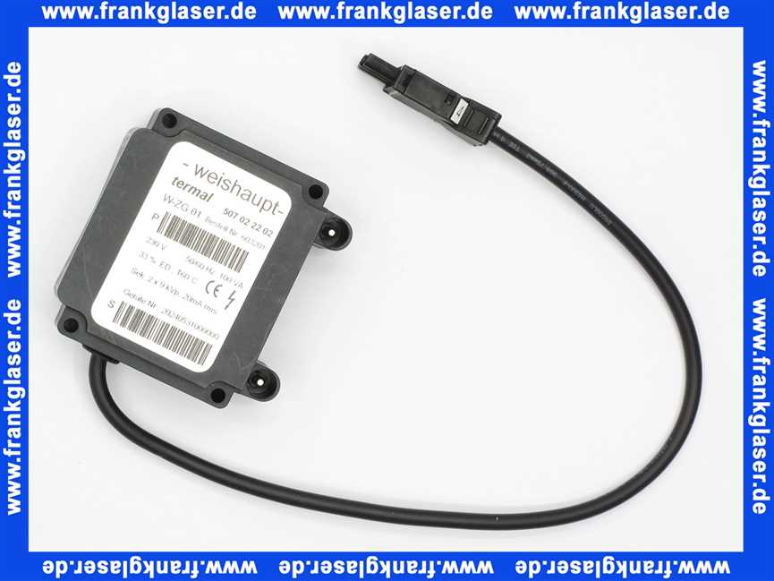 Weishaupt Zündgerät Typ W-ZG01 230V 100 VA Termal603201
