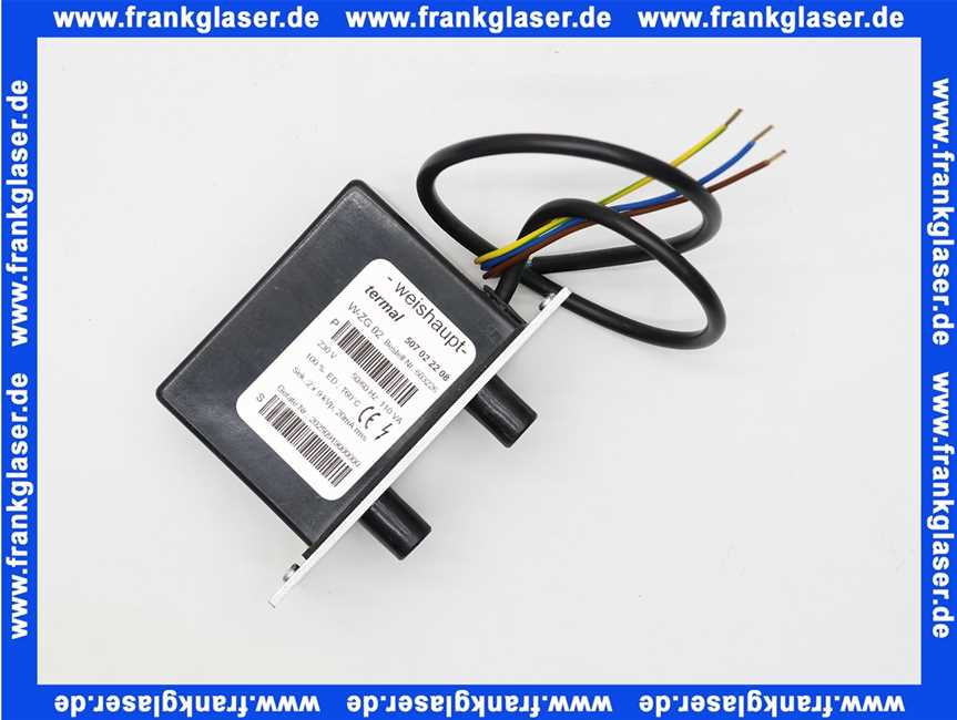 Weishaupt Zündgerät Typ W-ZG02 230V 110VA mit integrierter Entstöreinheit603226