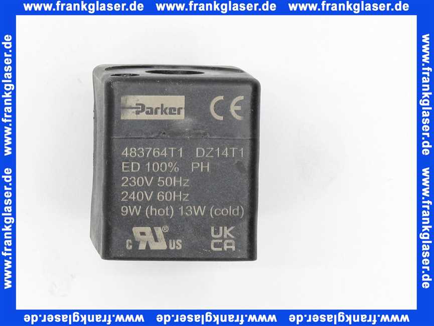 604453 Weishaupt Magnetspule 483764T1 230V 50Hz 240V 60Hz für Ventil 121C2323 und 7121 ZBG1 KRT0