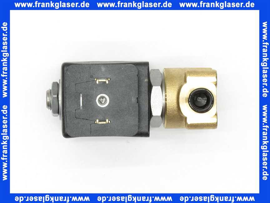 604480 Weishaupt Magnetventil 121Z2323 230V 50Hz / 240V 60Hz 9 Watt IP65 Anschlussgew. G1/8