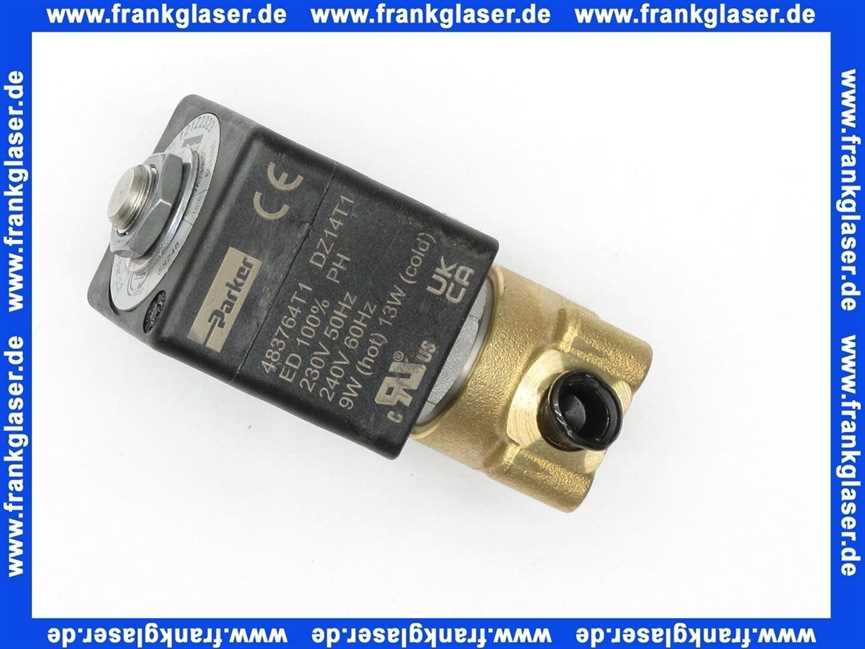 604483 Weishaupt Magnetventil 121Z2323 240V 50Hz 9 Watt IP65 Anschlussgewinde G1/8