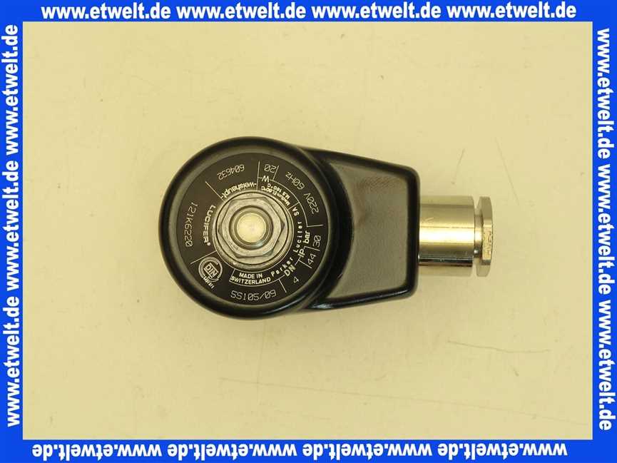 604632 Weishaupt Magnetventil 121K6220 220V 60Hz 20 Watt IP44 G 1/4