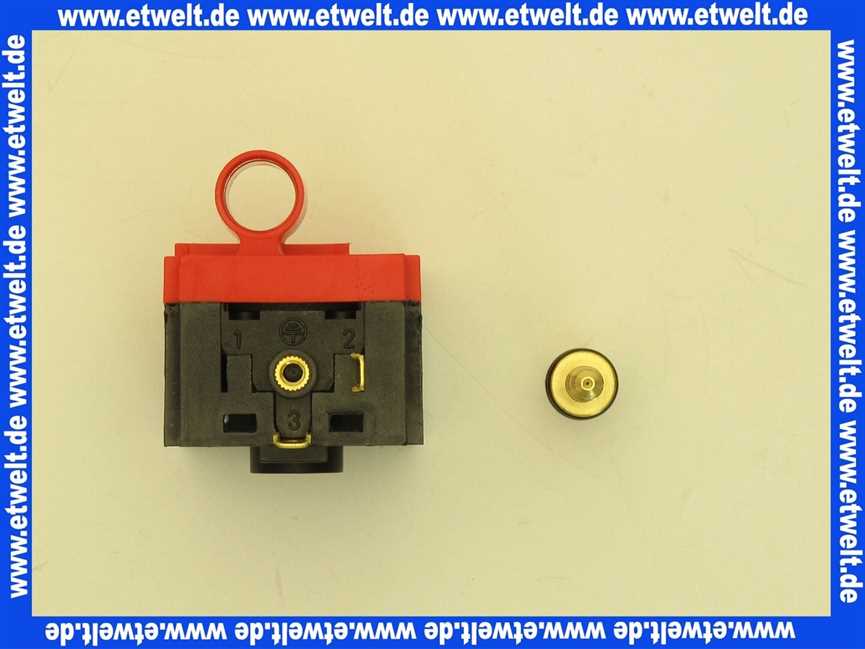 605571 Weishaupt Gasdruckwächter für Gaskombiventil VR8615VA1053 24V