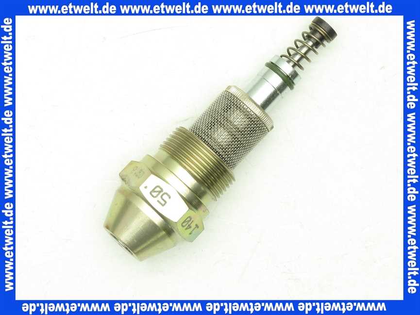 612976 Weishaupt Regeldüse W 140 kg 50 Grad, Serie 4