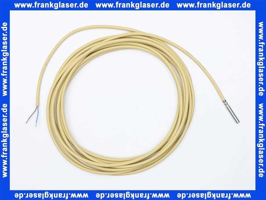 660232 Weishaupt Temperaturfühler Ni 1000 QAZ 21, 6,0 m für Wassererwärmer