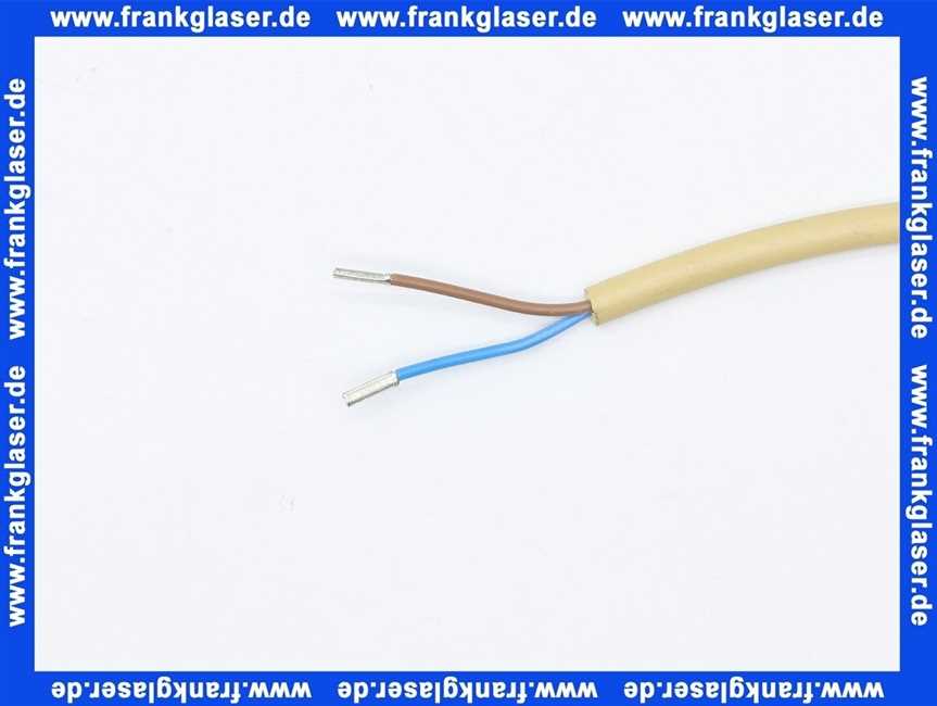 660232 Weishaupt Temperaturfühler Ni 1000 QAZ 21, 6,0 m für Wassererwärmer