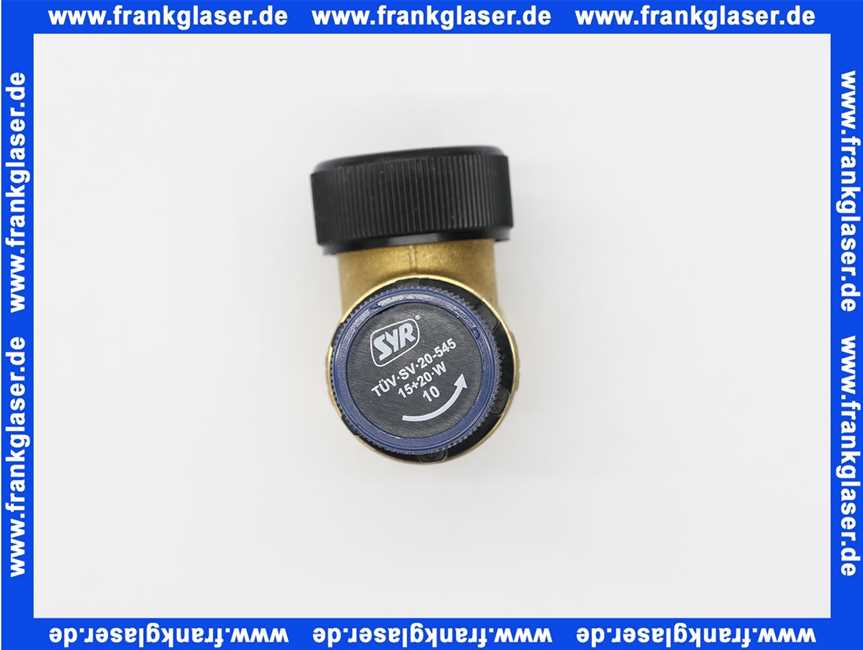 662038 Weishaupt Sicherheitsventil 1/2 10 bar komplett selbstdichtend mit Überwurfmutter G 3/4