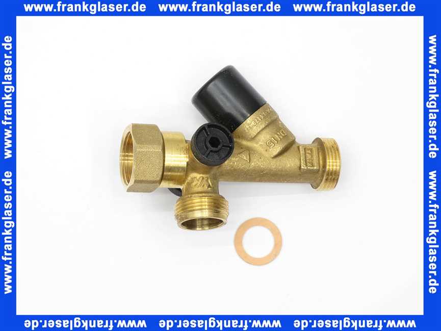 662040 Weishaupt Absperreinheit G3/4A x G3/4A x G3/4I mit Rückschlagklappe