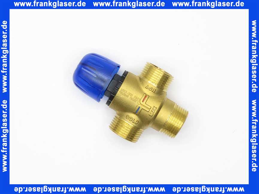 669459 Weishaupt Thermostatisches Mischventil MT53 DN20, dichtschließend 1 AG Kvs 2.2